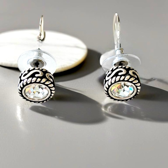 Brighton Jewelry - Brighton Twinkle Medium Post Earrings. Excellent crystals.